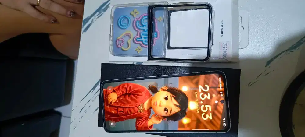 SAMSUNG Z FLIP 6 RAM 12/256GB WARNA BIRU