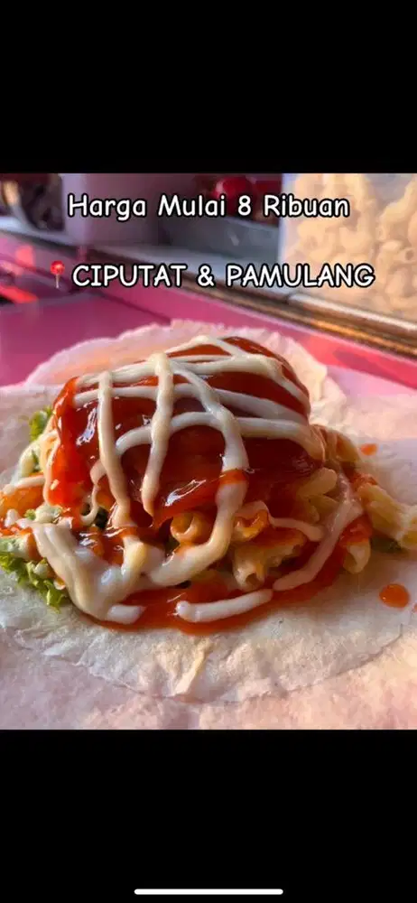 Dibutuhkan tenaga kerja wanita Jualan Lumpia Beef