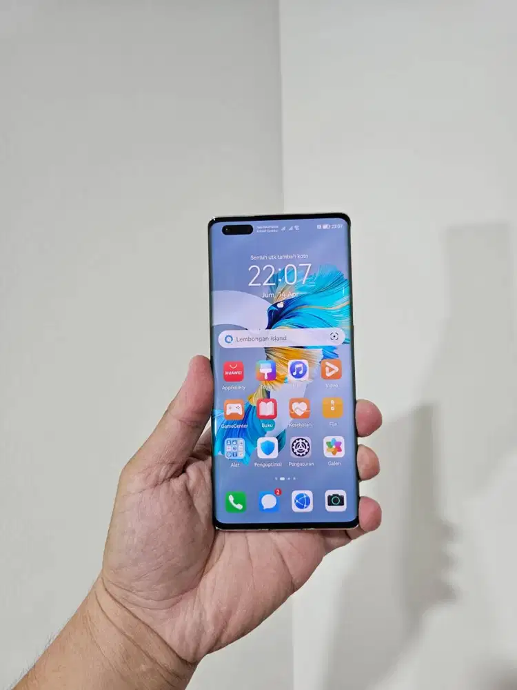 Huawei Mate 40 Pro 5G 8/256 IMEI Resmi Beacukai Silver 8GB 256GB Leica