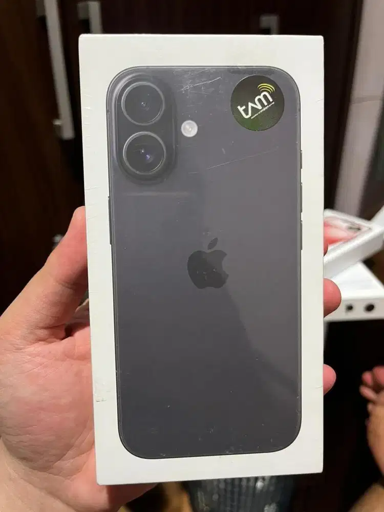 iPhone 16 128gb Black Resmi New
