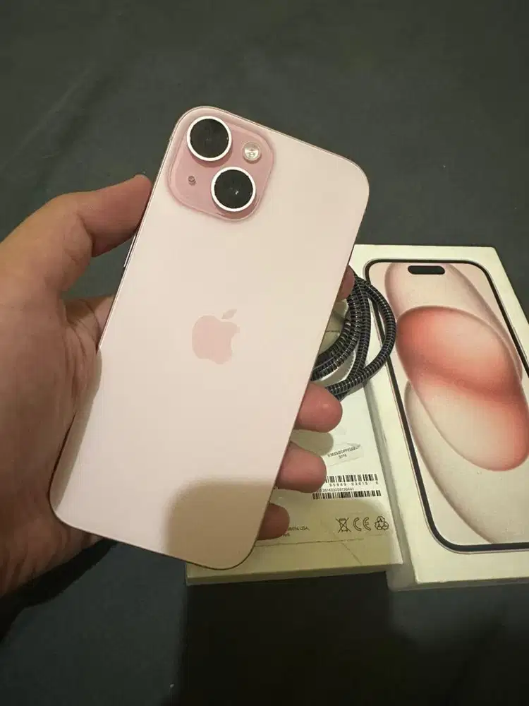 Iphone 15 Pink Ibox 128gb Resmi