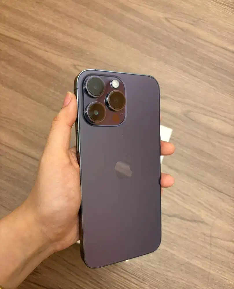 Iphone 14 Pro Max 128 GB Deep Purple Garansi Resmi Ibox Fullset