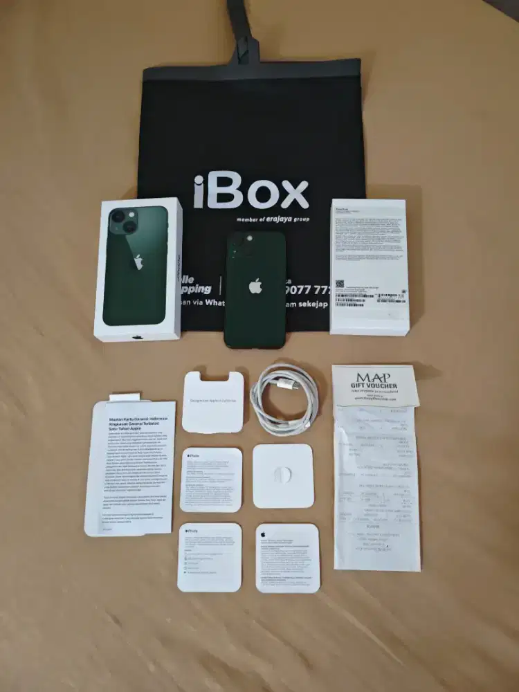 Iphone 13 Mini 256gb IBOX Digimap resmi Fullset lengkap original
