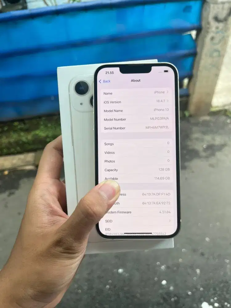 Jual Cepat! Iphone 13 128Gb Starlight Resmi Ibox