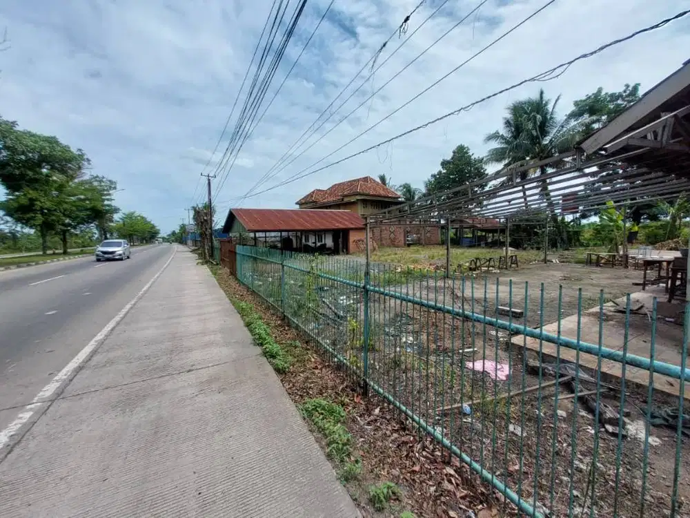 Dijual Tanah Pinggir Jalan dekat Pintu Tol Kramasan Palembang