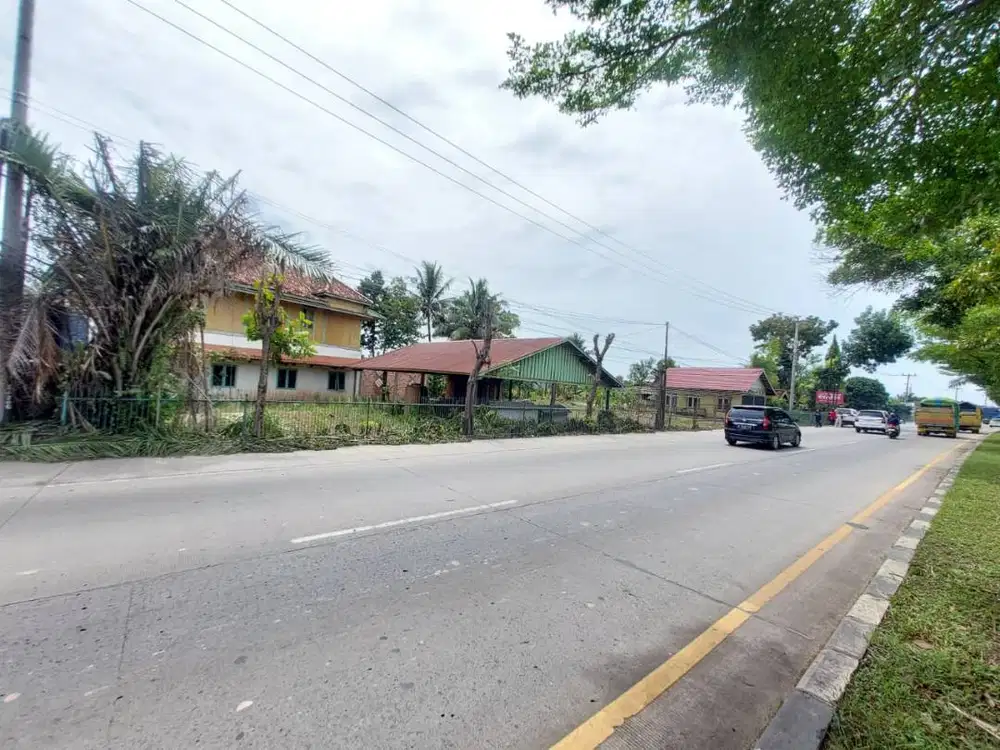 Tanah Pinggir Jalan Lintas Kota Palembang