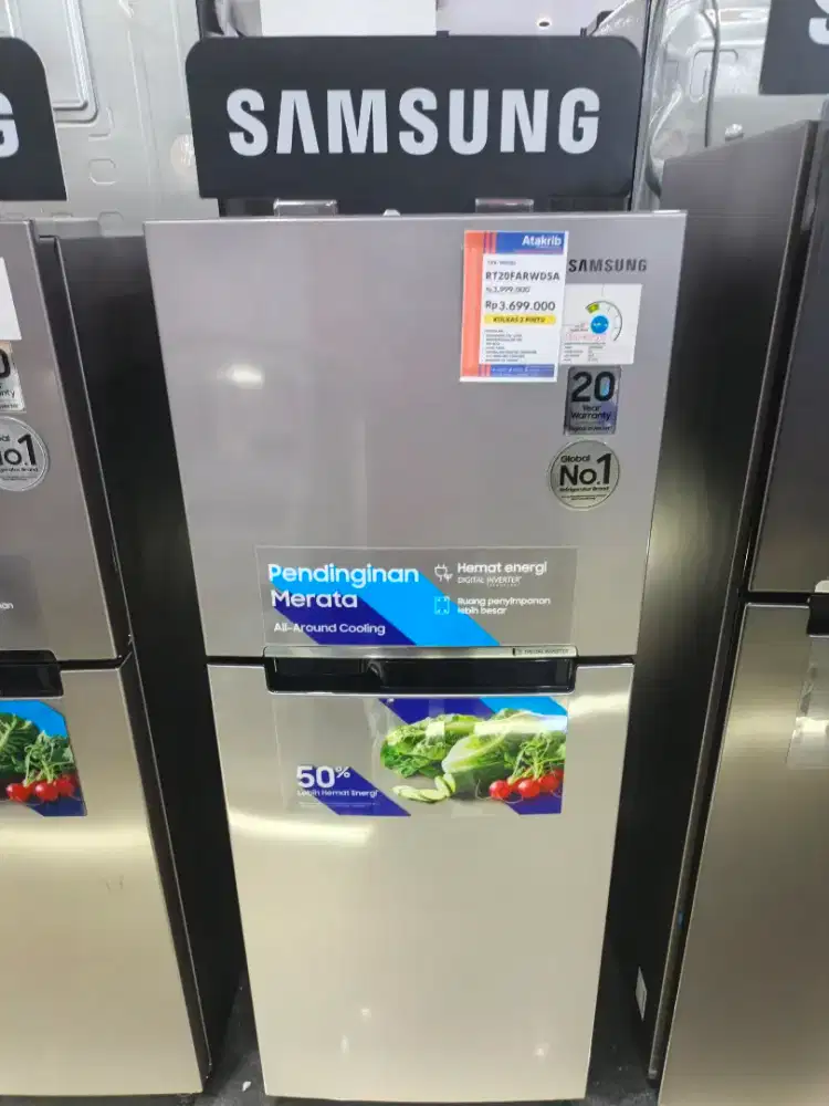 PROMO KREDIT KULKAS SAMSUNG, CICILAN RINGAN TANPA DP DAN BUNGA 0%