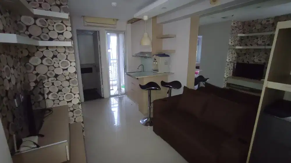 DIJUAL RUGI 2BEDROOM FURNISH CONNECT TO MALL BASSURA CITY