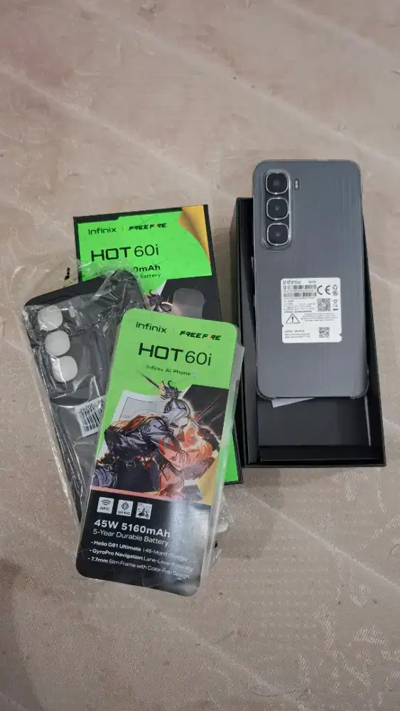 Infinix hot 60i 8/256gb garansi like new