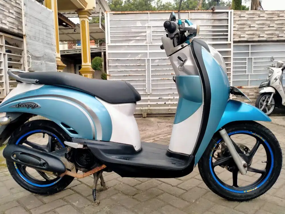 Honda scoopy lengkap motor sehat walafiat keterangan detail dibawah