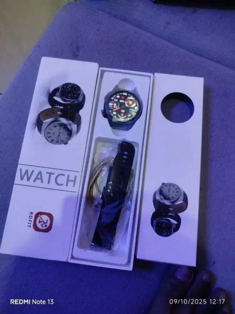Smartwatch RDFIT watch 4pro,48mm...fullset mulus kyk baru