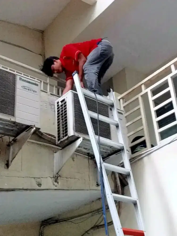 SERVICE AC KULKAS MESIN CUCI POMPA AIR BONGKAR PASANG AC