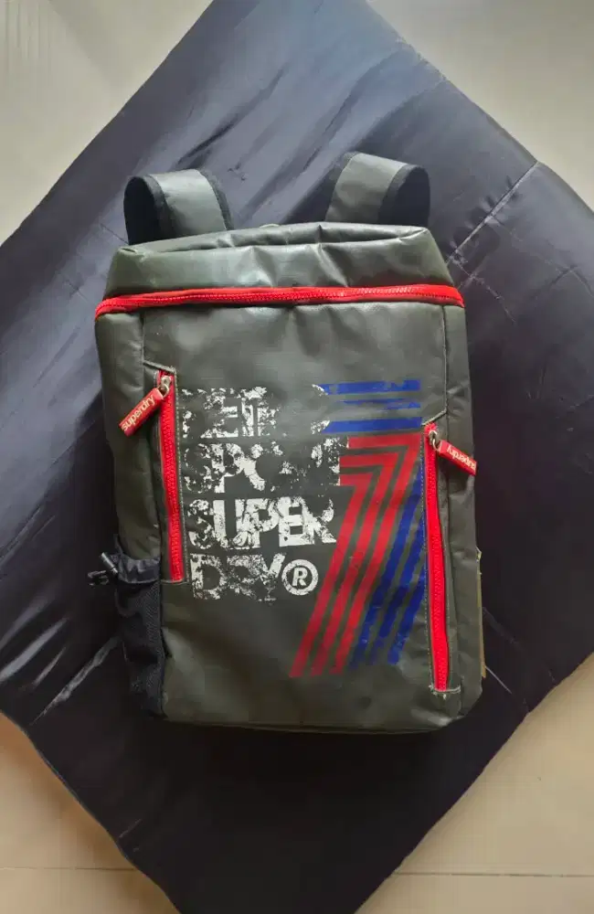 Bagpack Tas Ransel Superdry Retro Waterproof