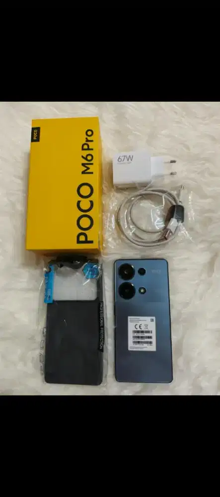 HP XIAOMI POCO M6 PRO 8/256 GB Second Pribadi Full Set Original