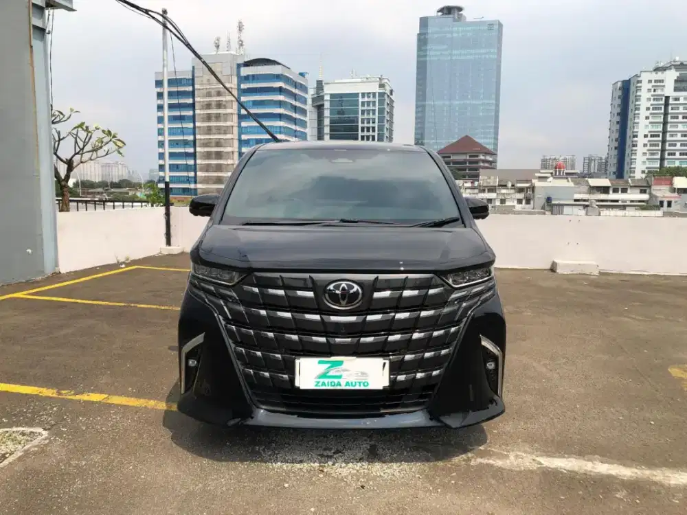 ALPHARD HYBRID HEV KM LOW HITAM 2024