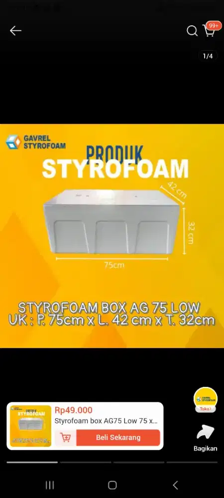 Styrofoam serbaguna