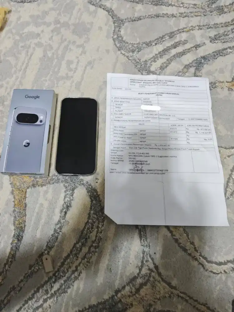 Google Pixel 10 Pro 16/256GB baru pake 2xi cukai