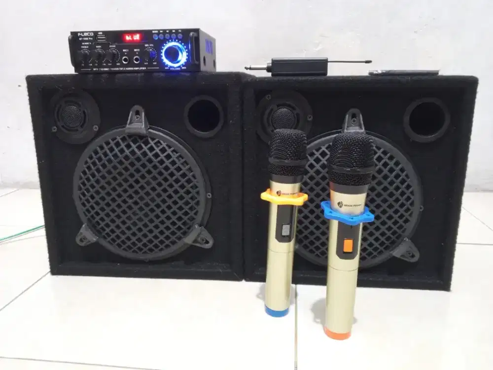 COD JABODETABEK  PAKET KARAOKE 8IN BLUETOOTH