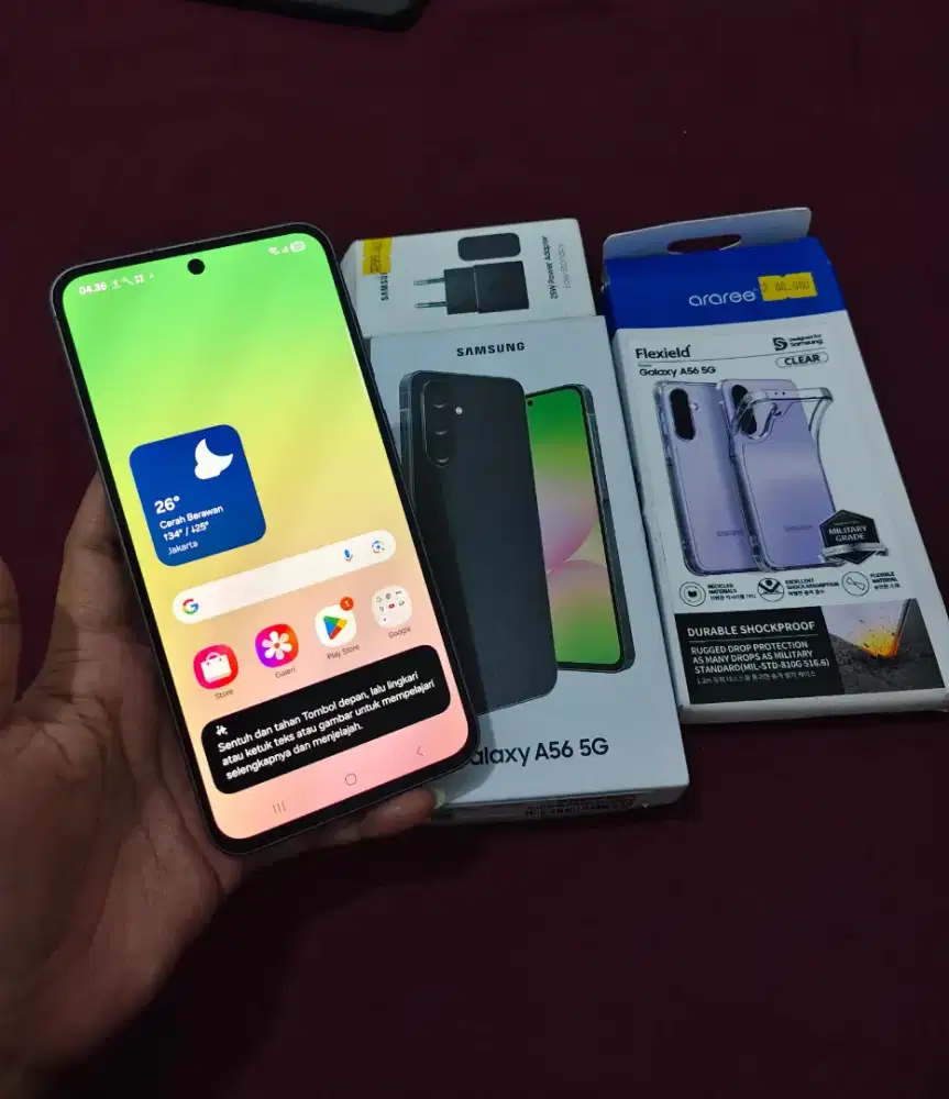Samsung a56 fullset like new