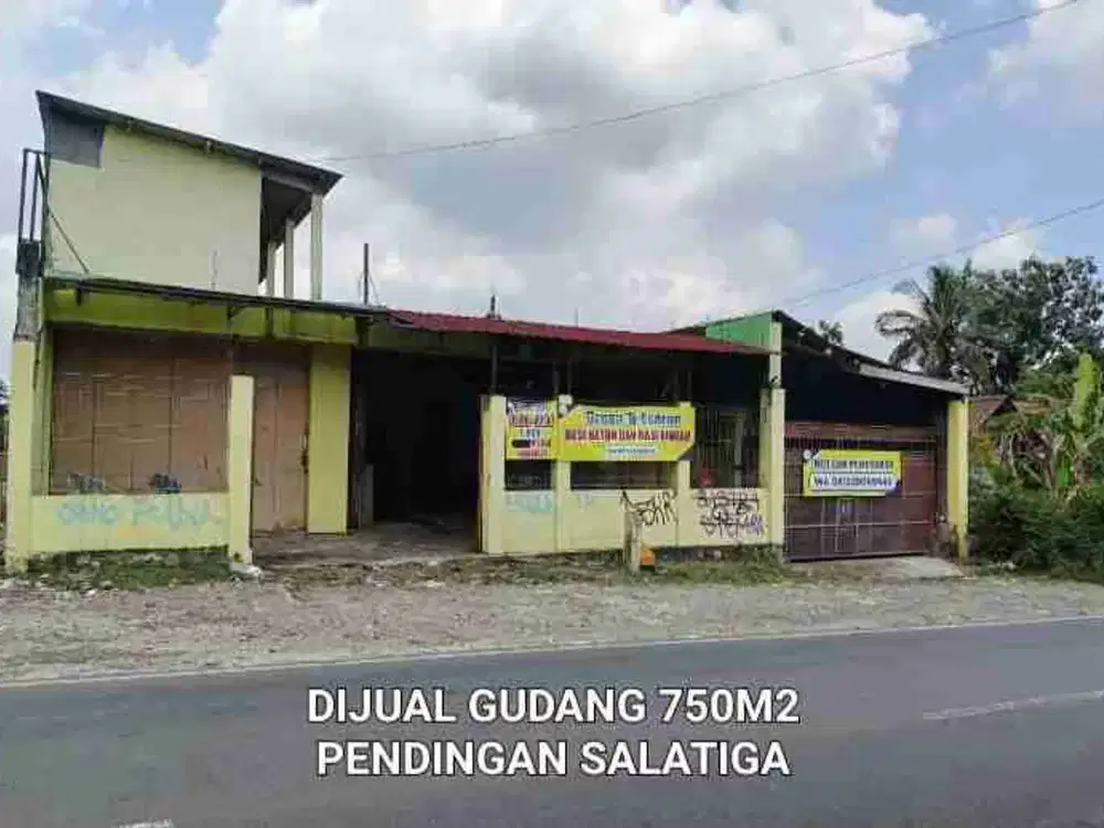 DIJUAL GUDANG SALATIGA, PENDINGAN, JL. RAYA SALATIGA - KOPENG