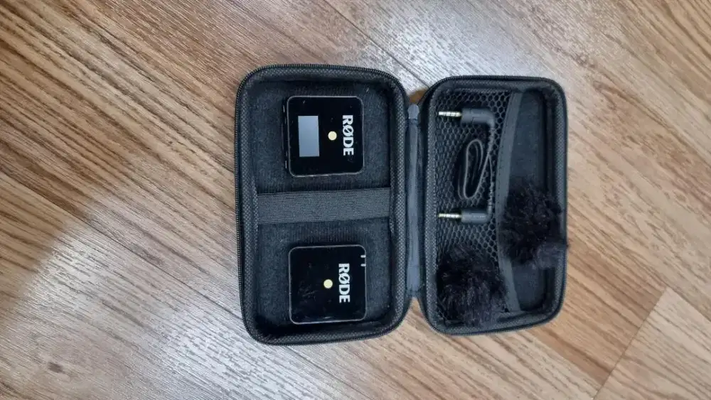 Rode Wireless Go Gen 1 mikrofon microphone konten podcast audio