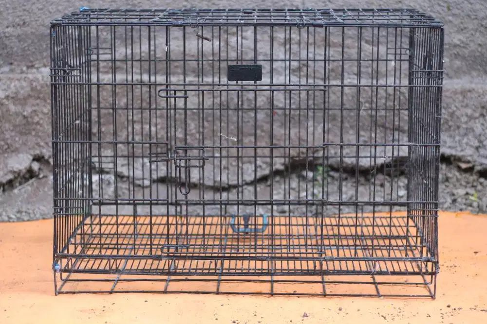 kandang kucing anjing oktagon 90 x 60 x 70 dicat ulang