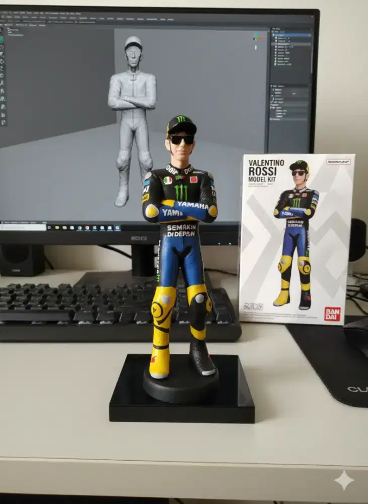 Figure Valentino Rossi dan Marc Marquez