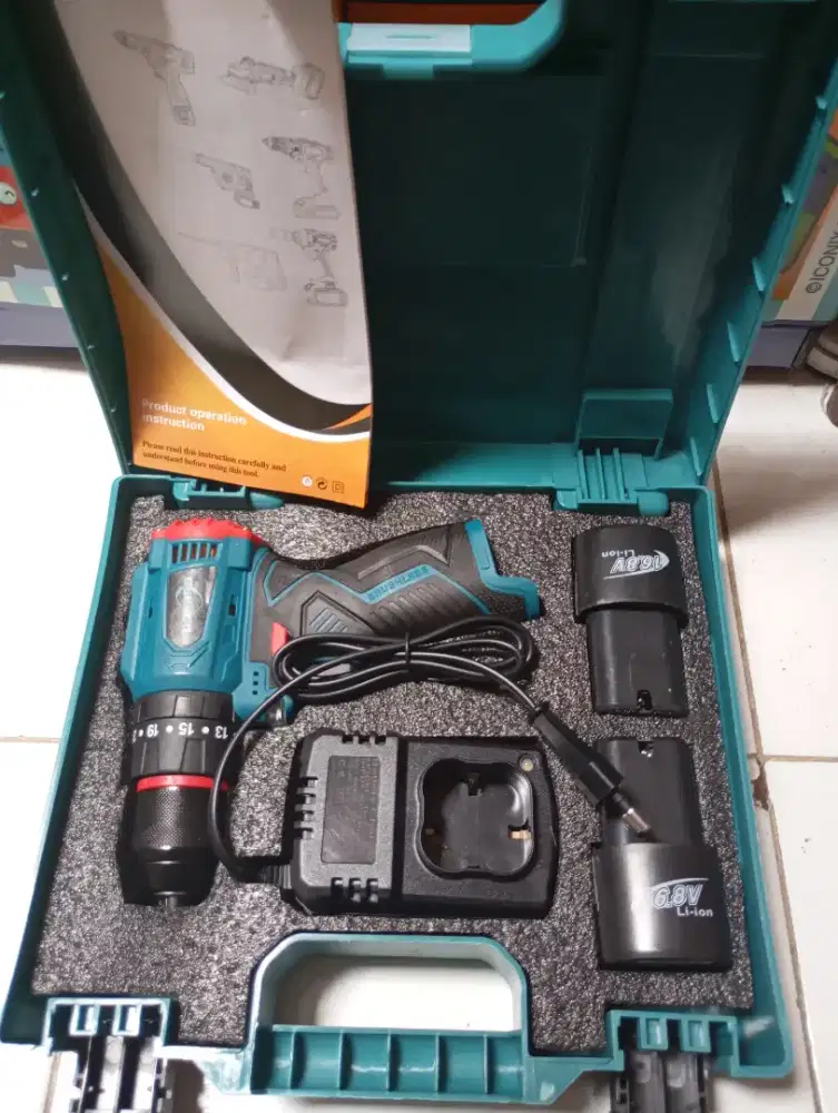 Bor cas dopard 16v brushless 3in1