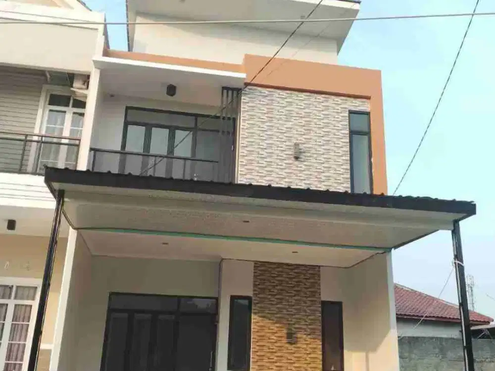 Dijual Rumah Baru 2 Lantai Mewah Strategis Bebas Banjir (Ahzv R) Kota Bekasi