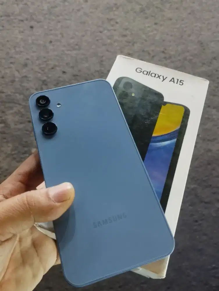 Jual samsung A15 5G ram8/256 fullset