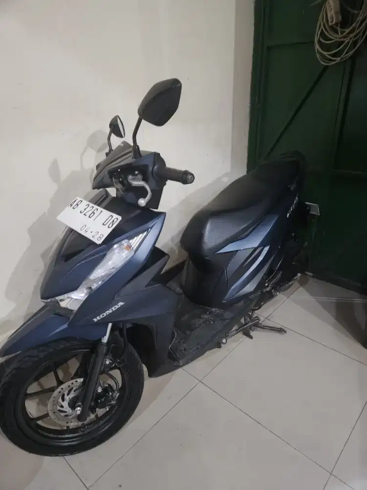 Dp500rb Beat deluxe biru doff 2023 Gbm wonosari