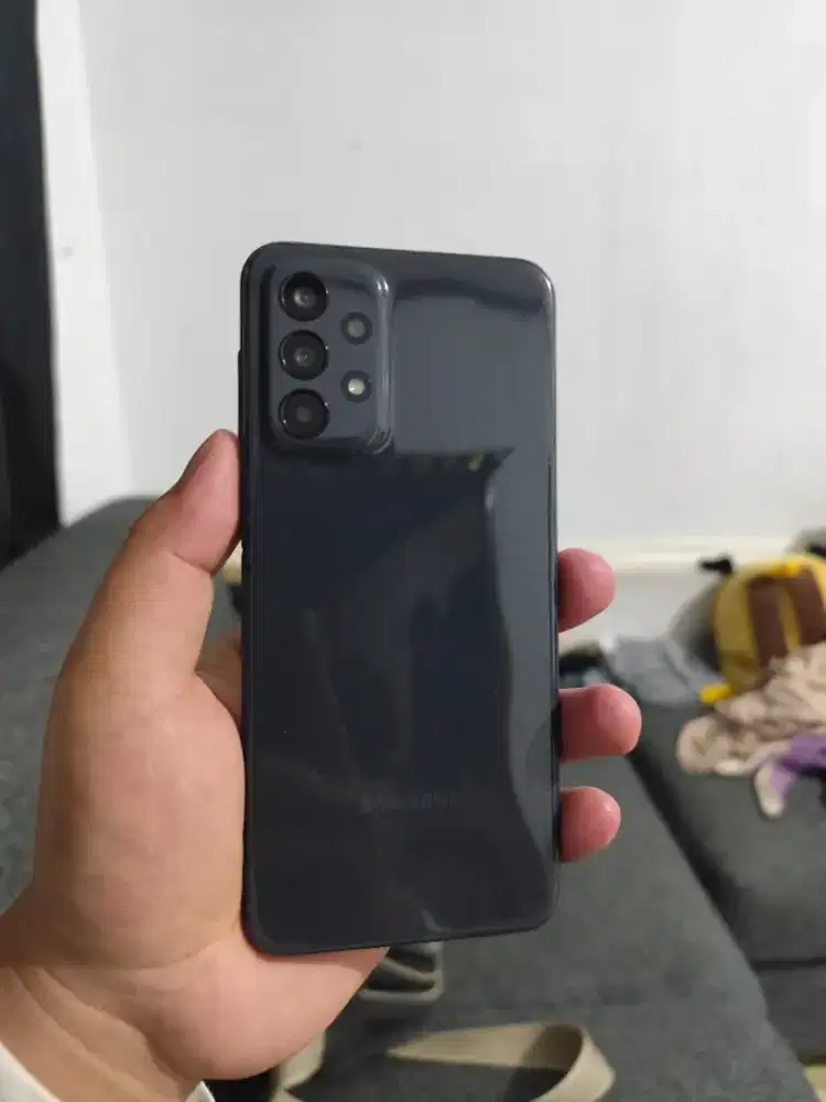 Samsung A23 NFC Ram 6/128 Hp dan charger ori mulus