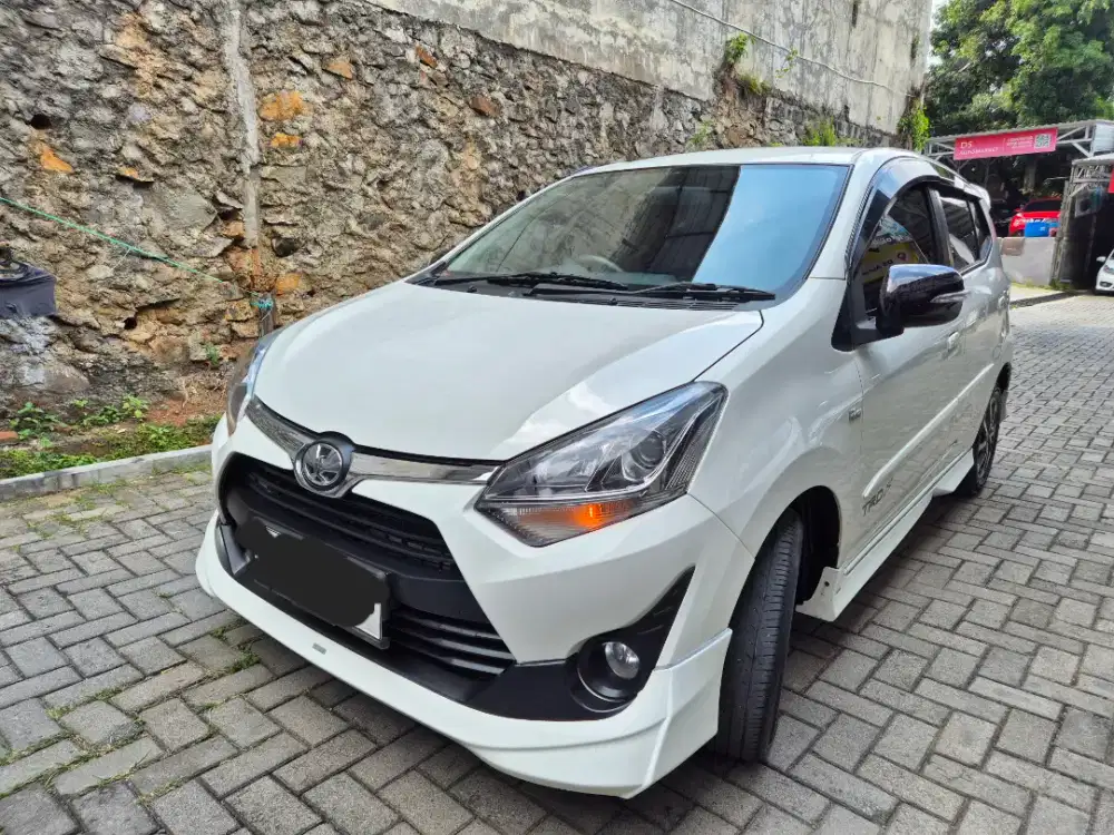 Agya G TRD Km 33rb Asli Matic 2018 AT plat AD antik tk ayla calya