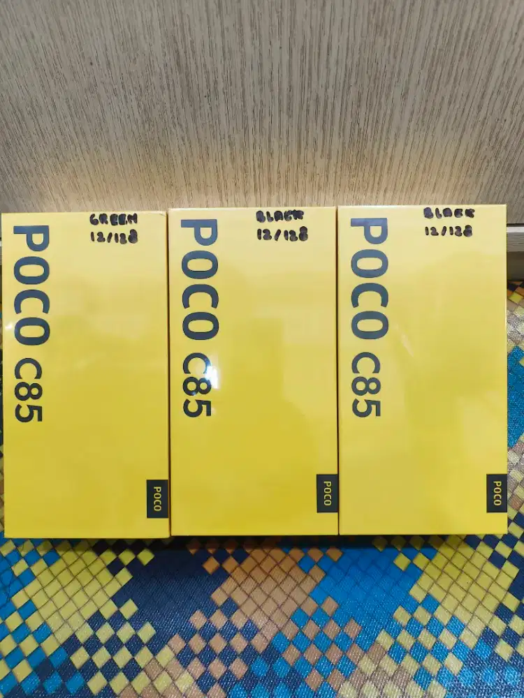 poco C85(12/128) GRS RESMI 15 BLN