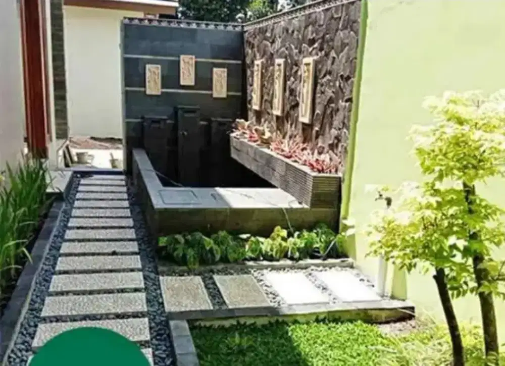 Tukang pembuat Taman dan kolam ikan koi