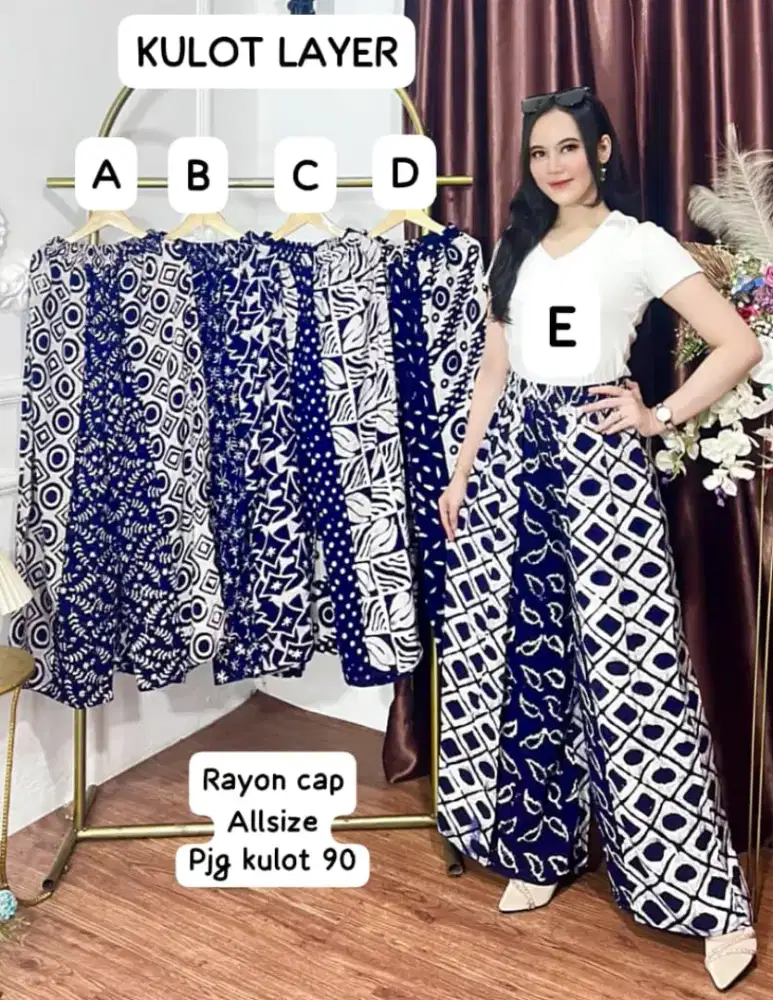 Kulot batik kekinian