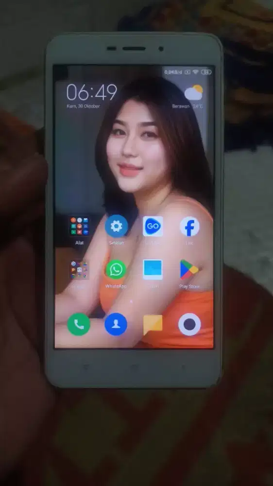 Xiaomi redmi 4a prime 4G 2/32 layar 5 in normal