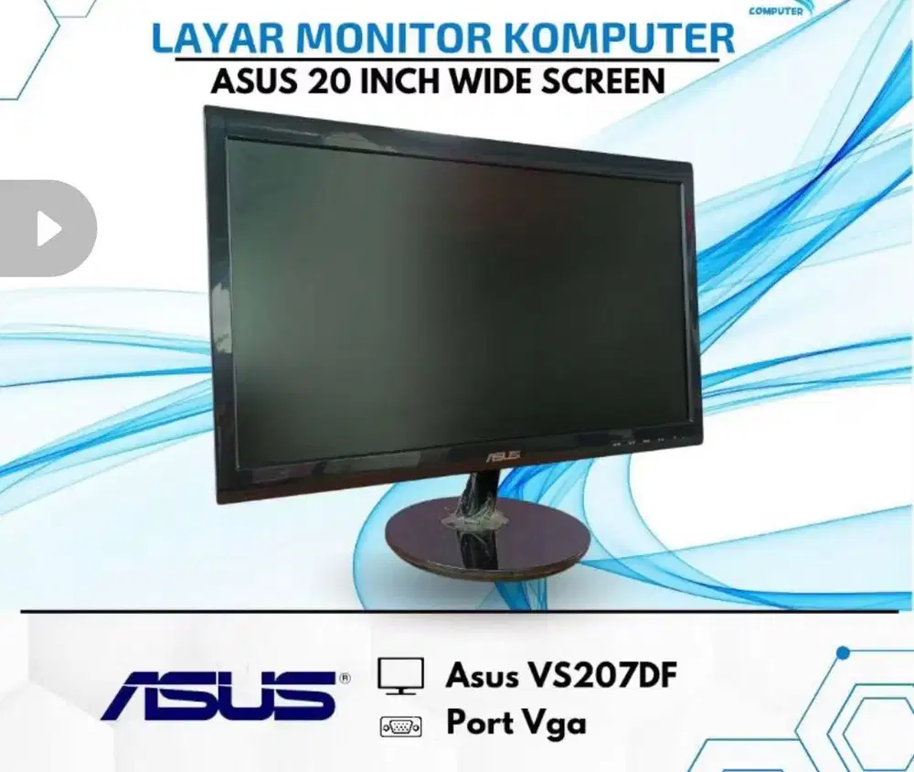 Monitor asus 20 inci