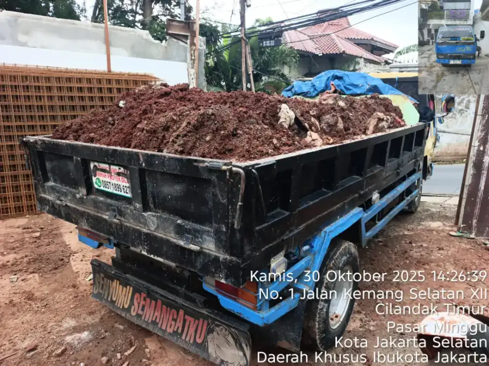 Jasa angkut puing dan sampah