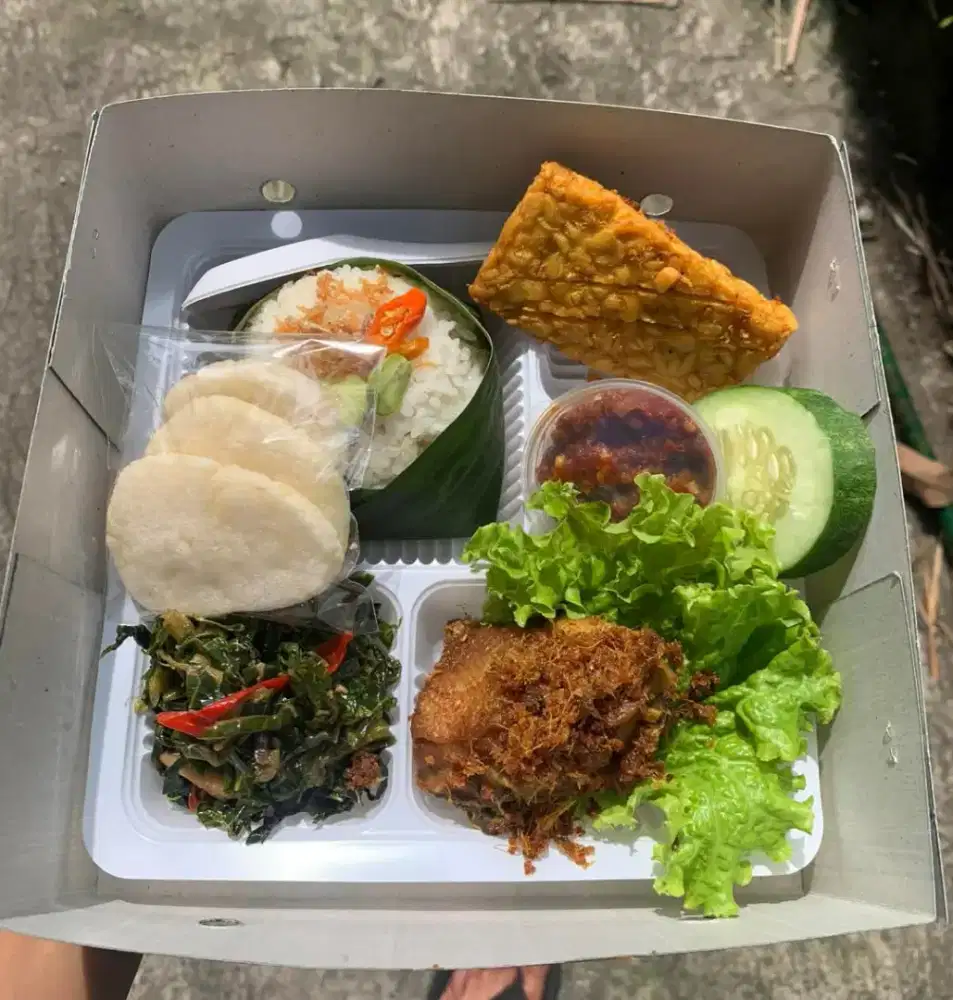 Paket nasi liwet kotak nasi box catering