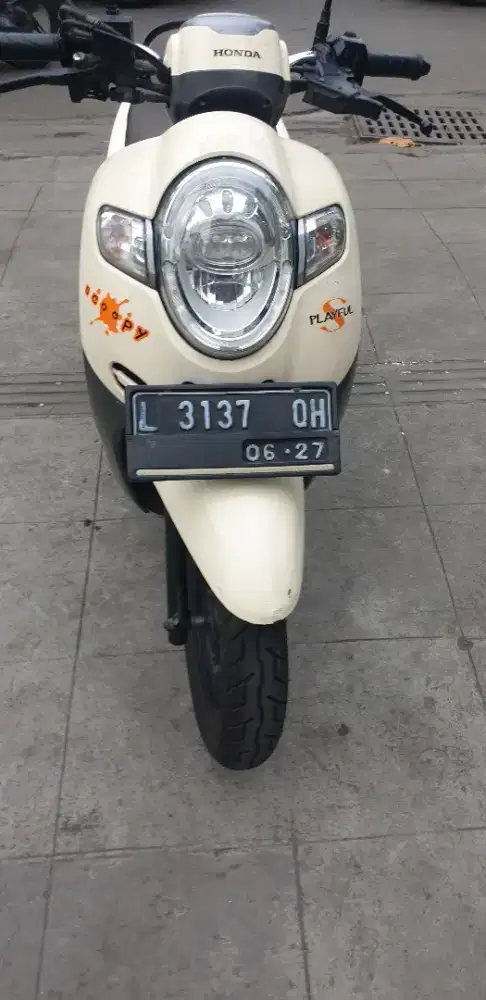 Scoopy Sporty th 2017 mulus pool pjk baru