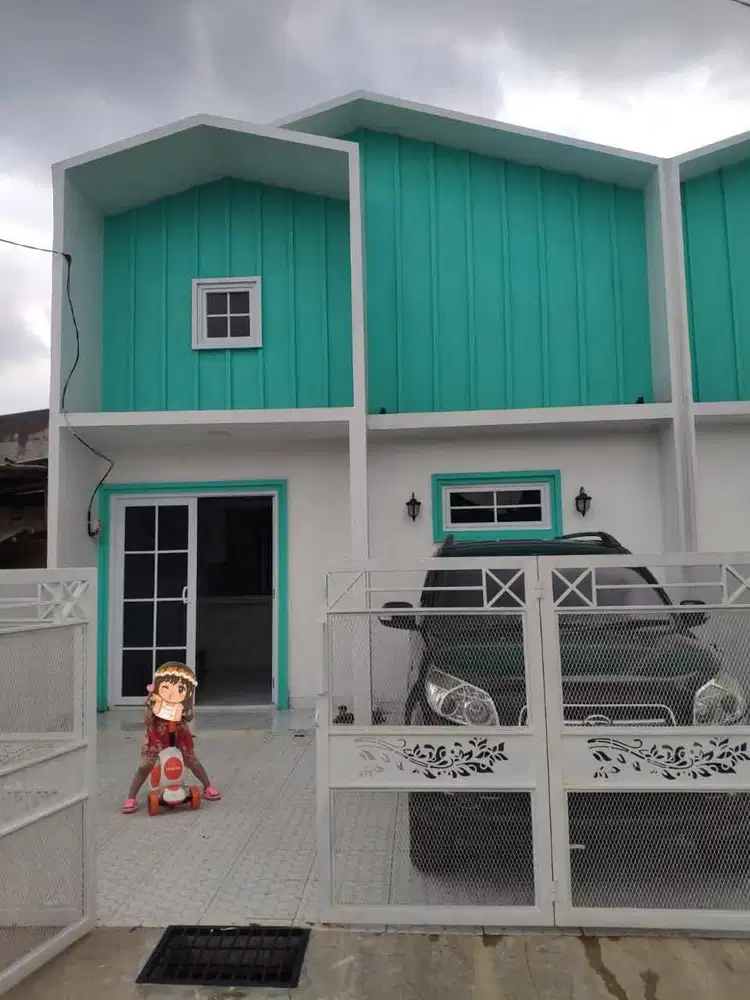 Rumah cantik scandinavian siap huni di Pedurenan Mustika Jaya Bekasi