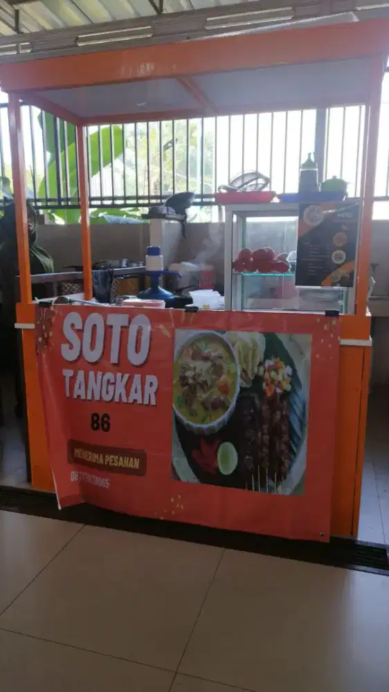 Dijual Gerobak dan Etalase