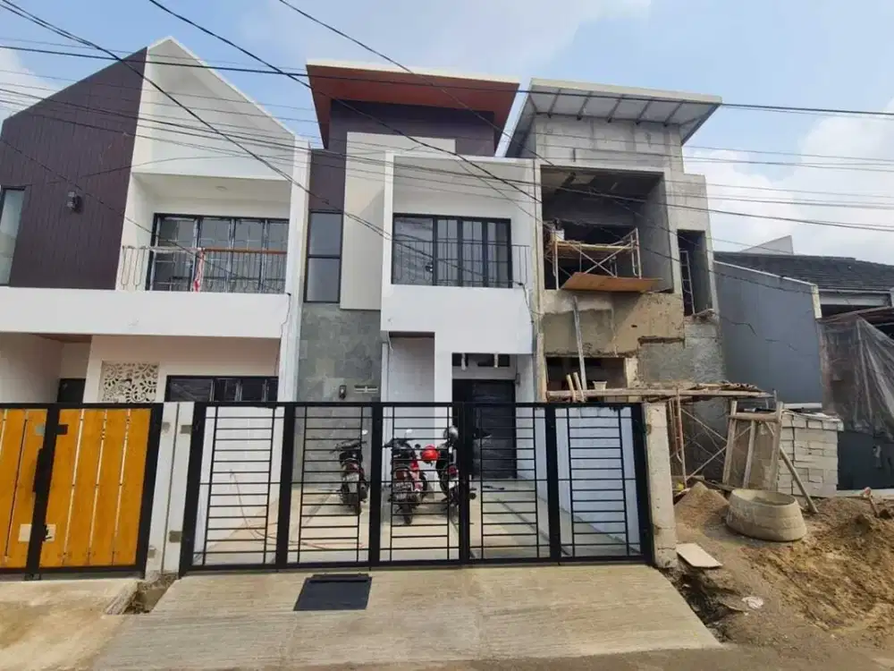 Rumah dijual Baru, 2 Lantai,SHM, Kayuringin, 8 menit Stasiun Bekasi