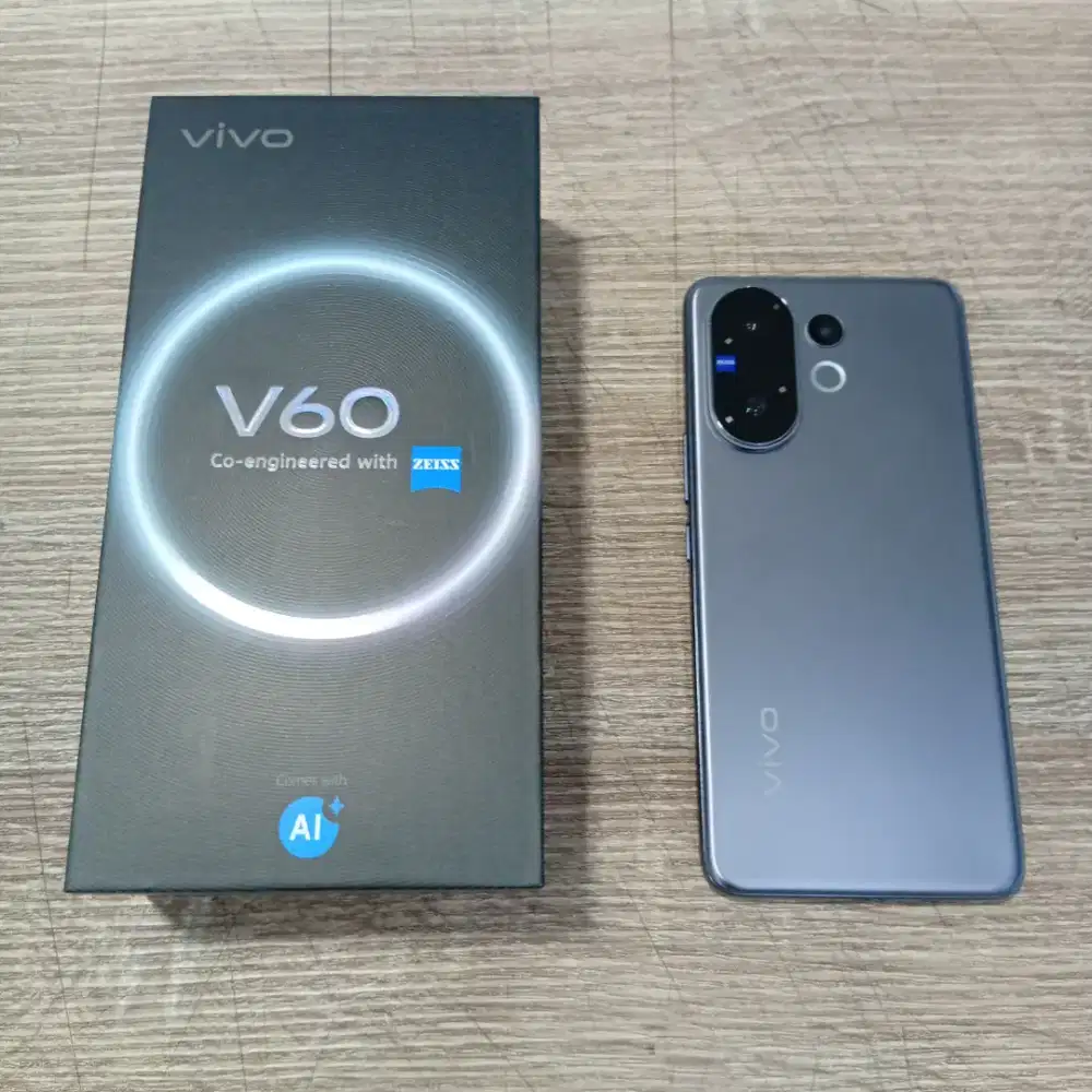 Vivo V60 5G ram24gb (12+12) memori 256gb garansi resmi termurah.