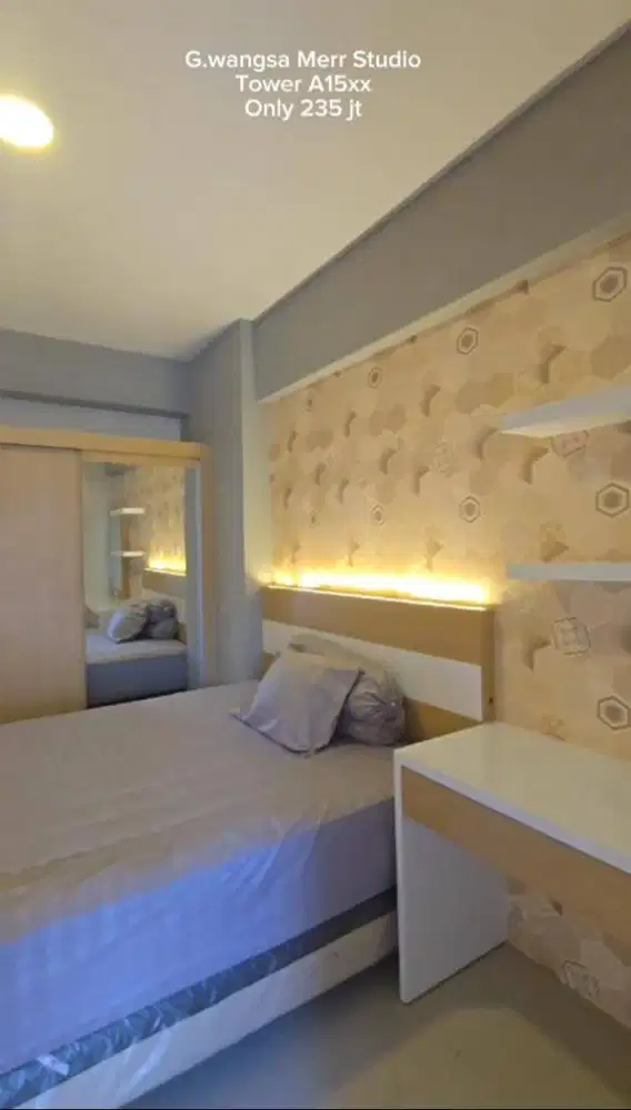 DIJUAL APARTEMEN GUNAWANGSA MERR ( Type Studio) Surabaya