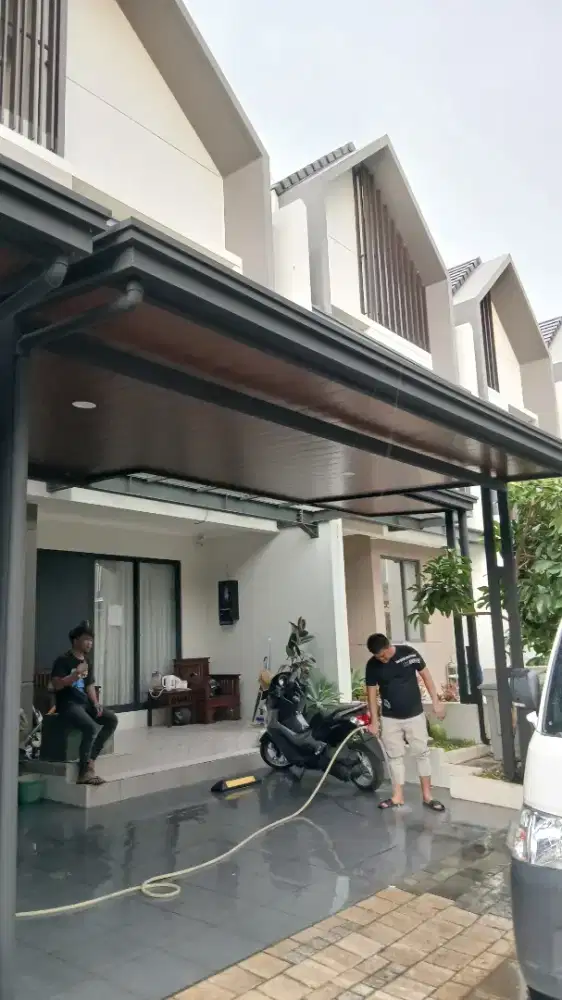 kanopi atap alderon plafon pvc kualitas premium