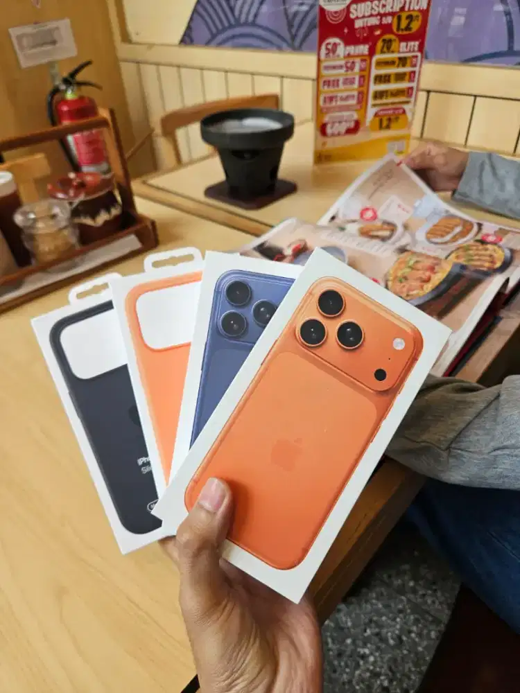 Iphone 17 pro max 256 gb garansi resmi ibox indonesia