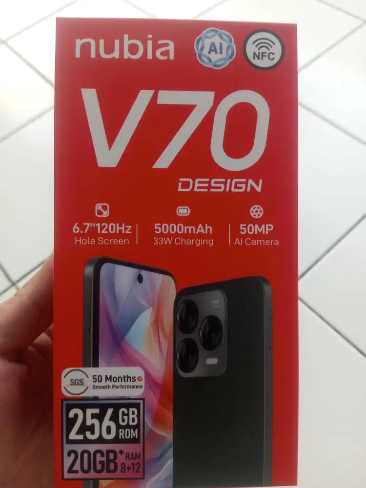 Nubia V70 Design NFC
