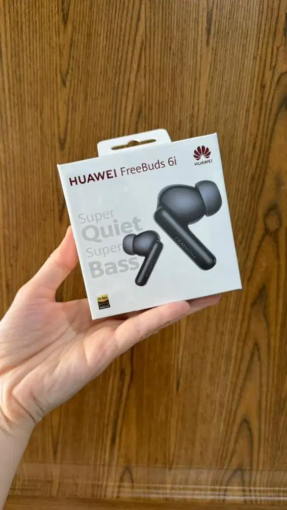 Jual Huawei Buds 6i TWS Black Baguss Baru Noise Cancelling